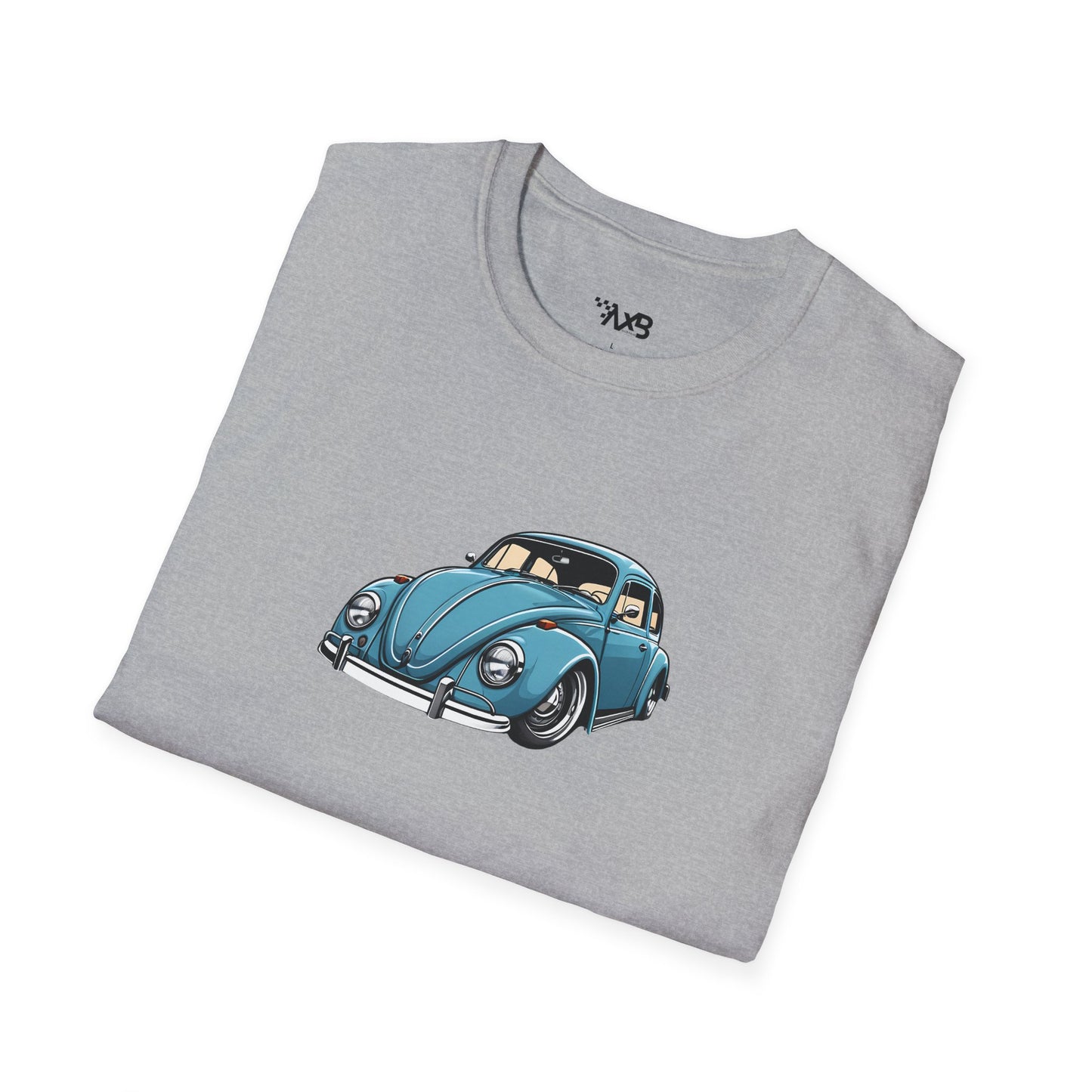 Classic Blue VW Beetle T-Shirt