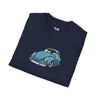 Classic Blue VW Beetle T-Shirt