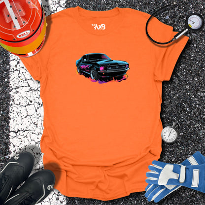 Mustang T-Shirt – Neon Flame Edition