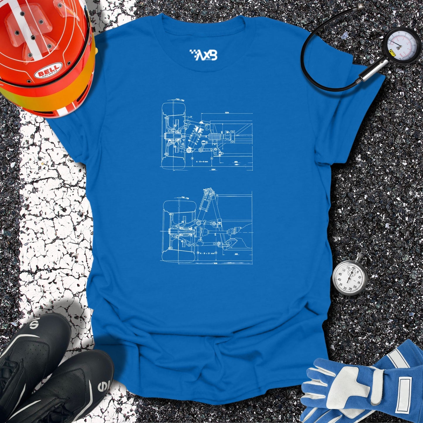 Suspension Blueprint T-Shirt