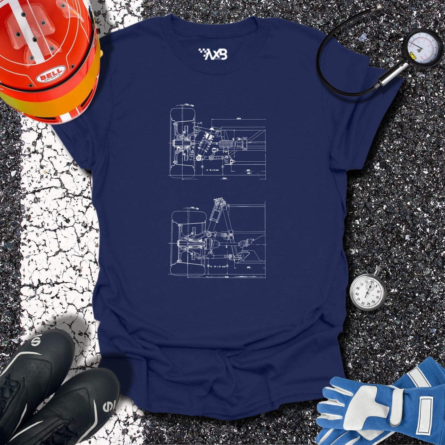 Suspension Blueprint T-Shirt