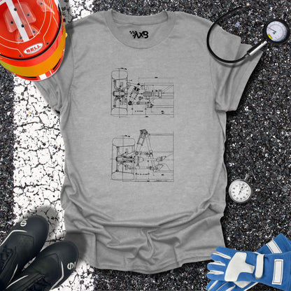 Suspension Blueprint T-Shirt