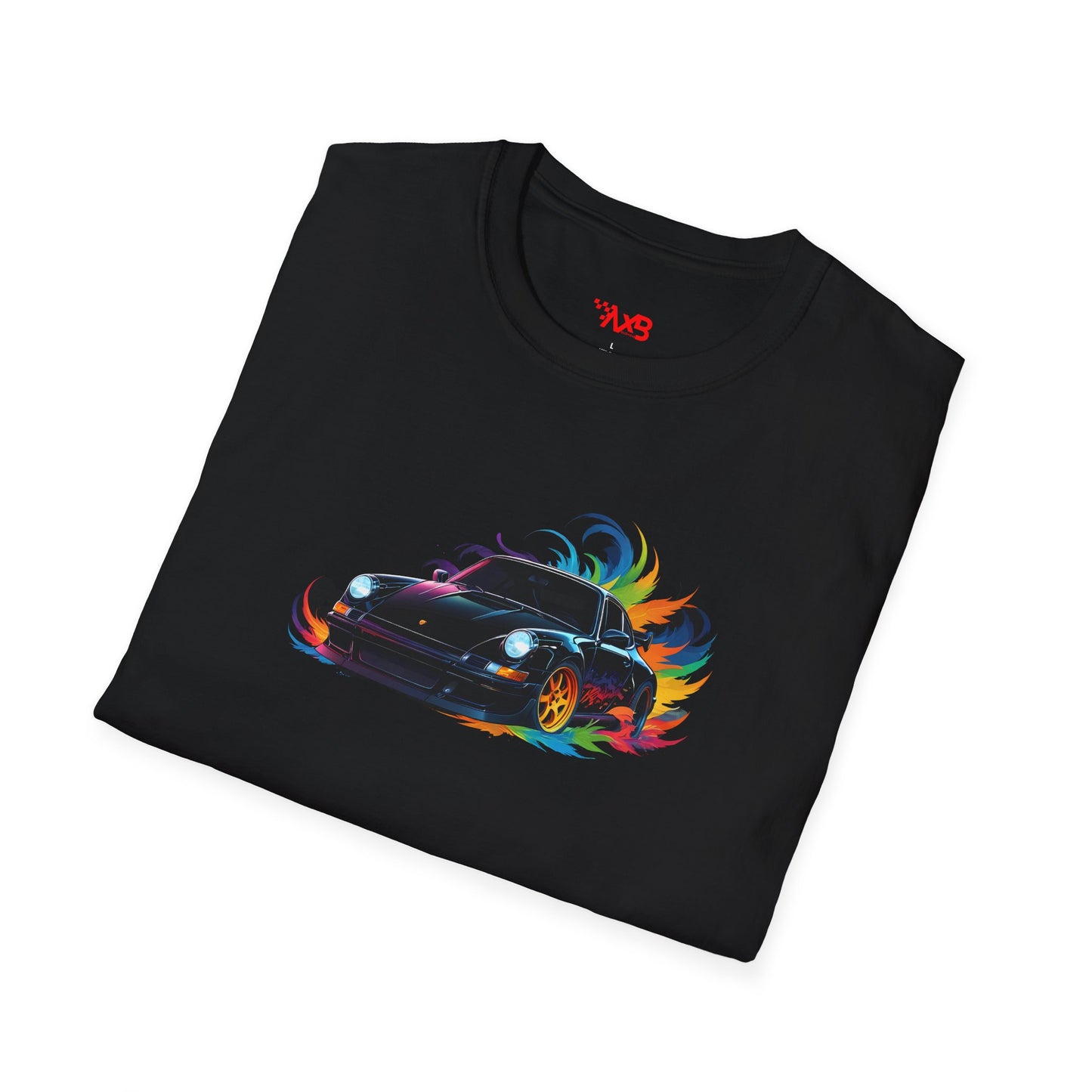 Porsche T-Shirt – Color Burst Edition