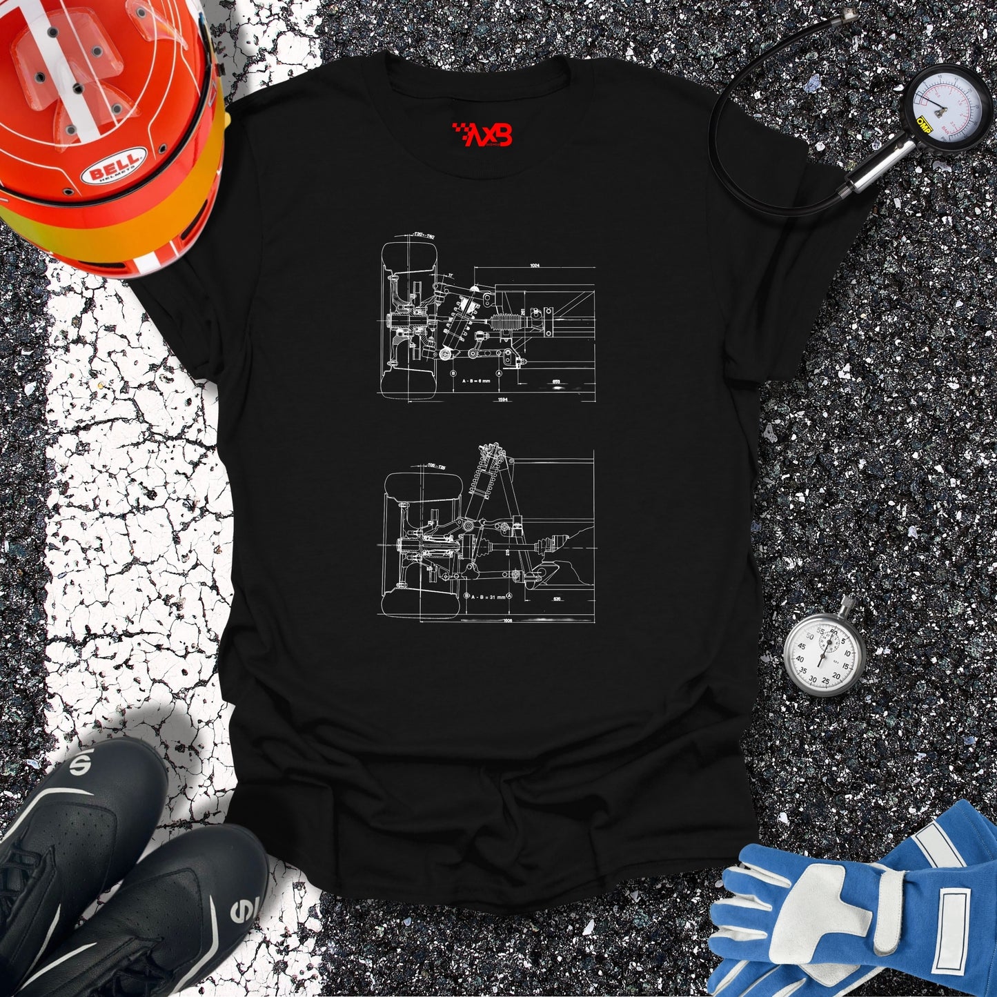 Suspension Blueprint T-Shirt