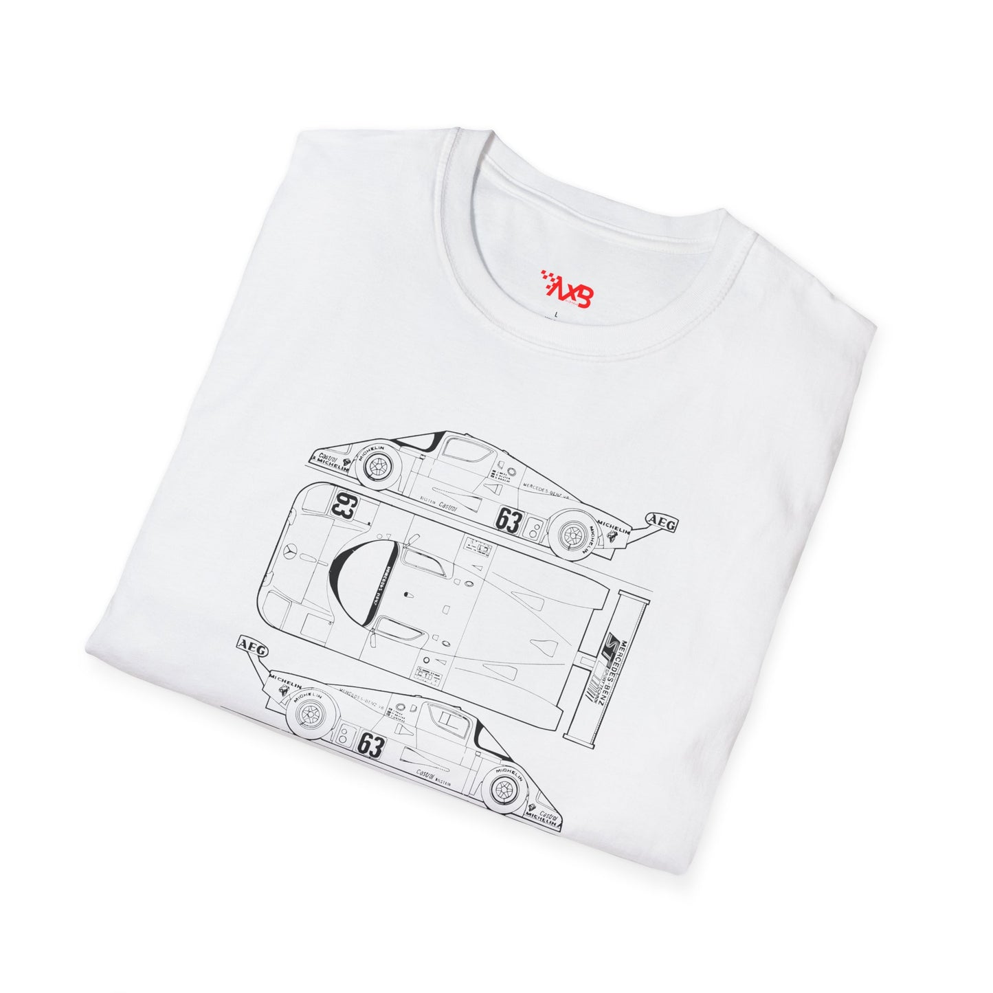 Mercedes-Benz C9 Blueprint T-Shirt