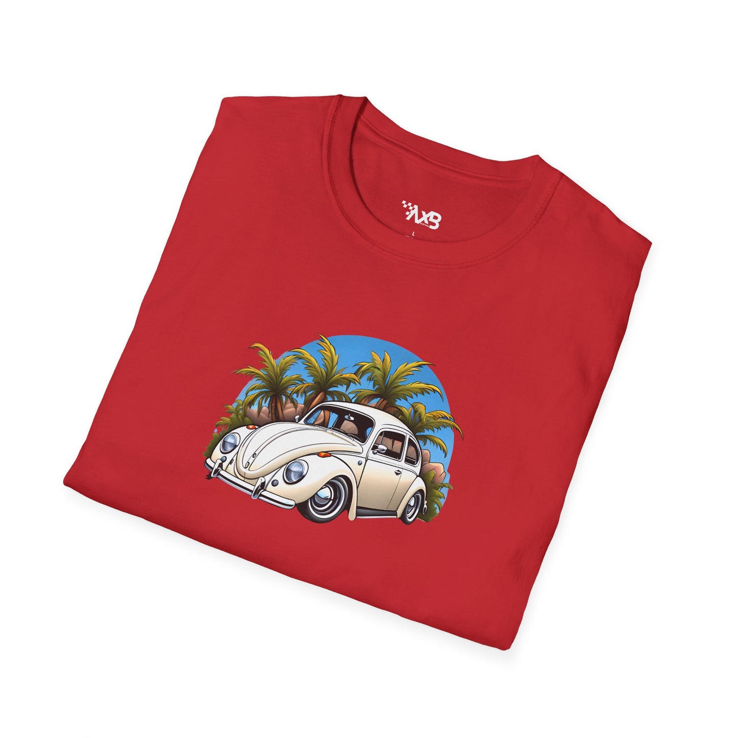 VW Beetle T-Shirt – Retro Charm Meets Tropical Vibes