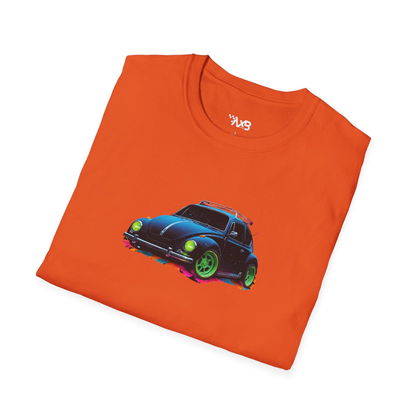 VW Beetle T-Shirt – Neon Vibes Edition