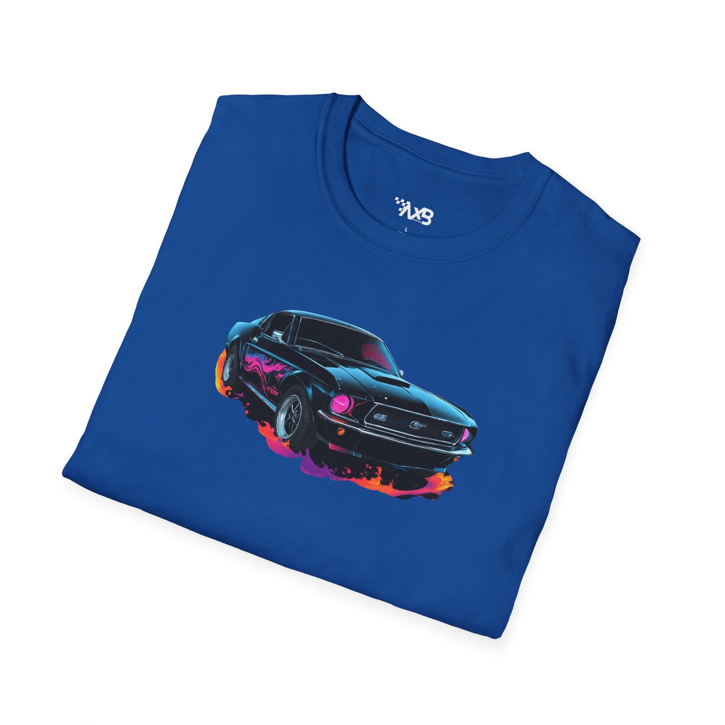 Mustang T-Shirt – Neon Flame Edition