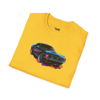 Mustang T-Shirt – Neon Flame Edition