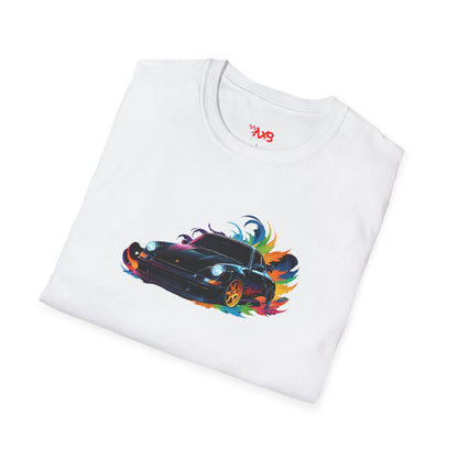 Porsche T-Shirt – Color Burst Edition