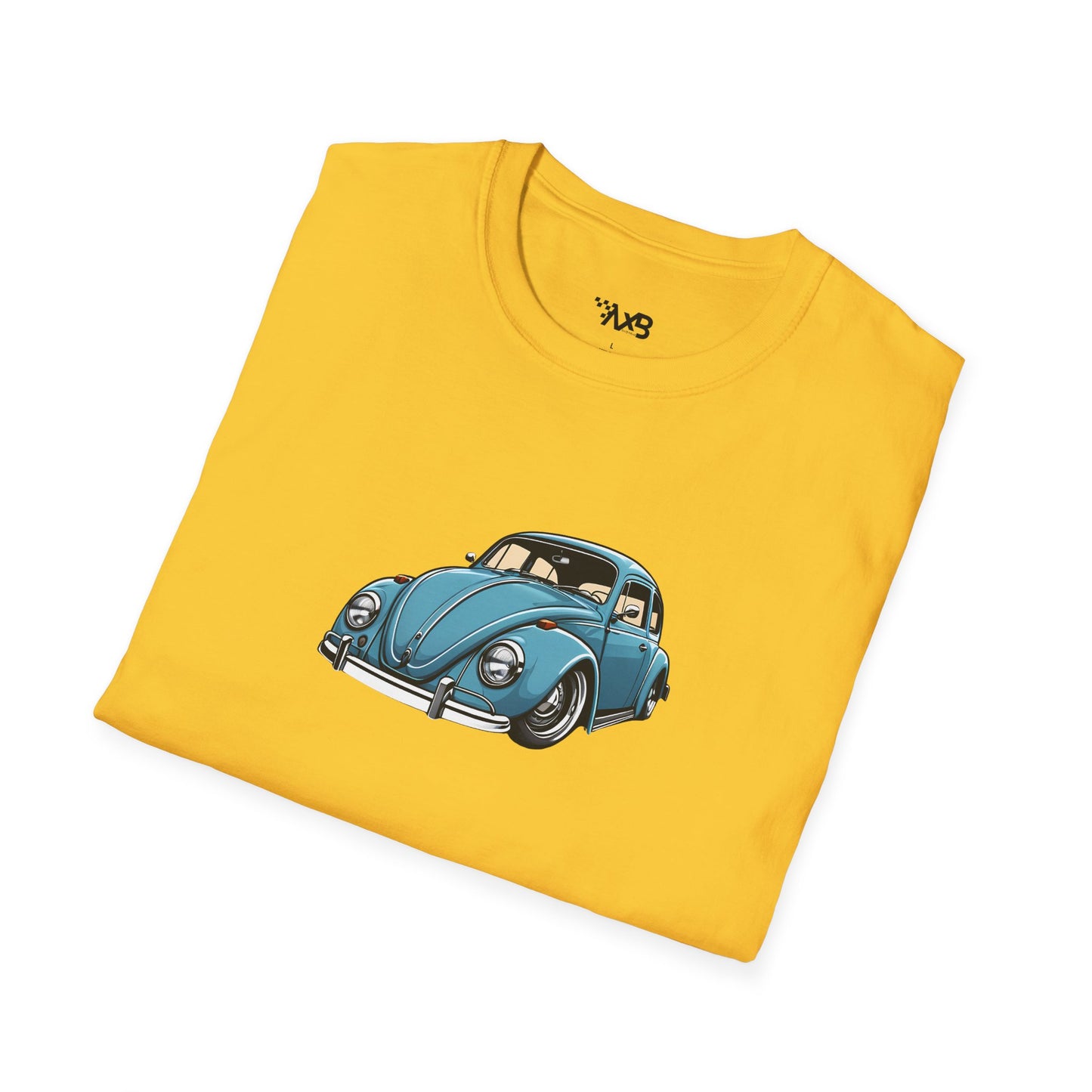 Classic Blue VW Beetle T-Shirt