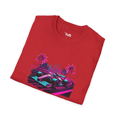 Neon Formula City T-Shirt – Miami Nights Edition