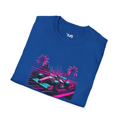 Neon Formula City T-Shirt – Miami Nights Edition