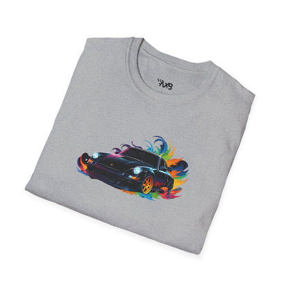 Porsche T-Shirt – Color Burst Edition