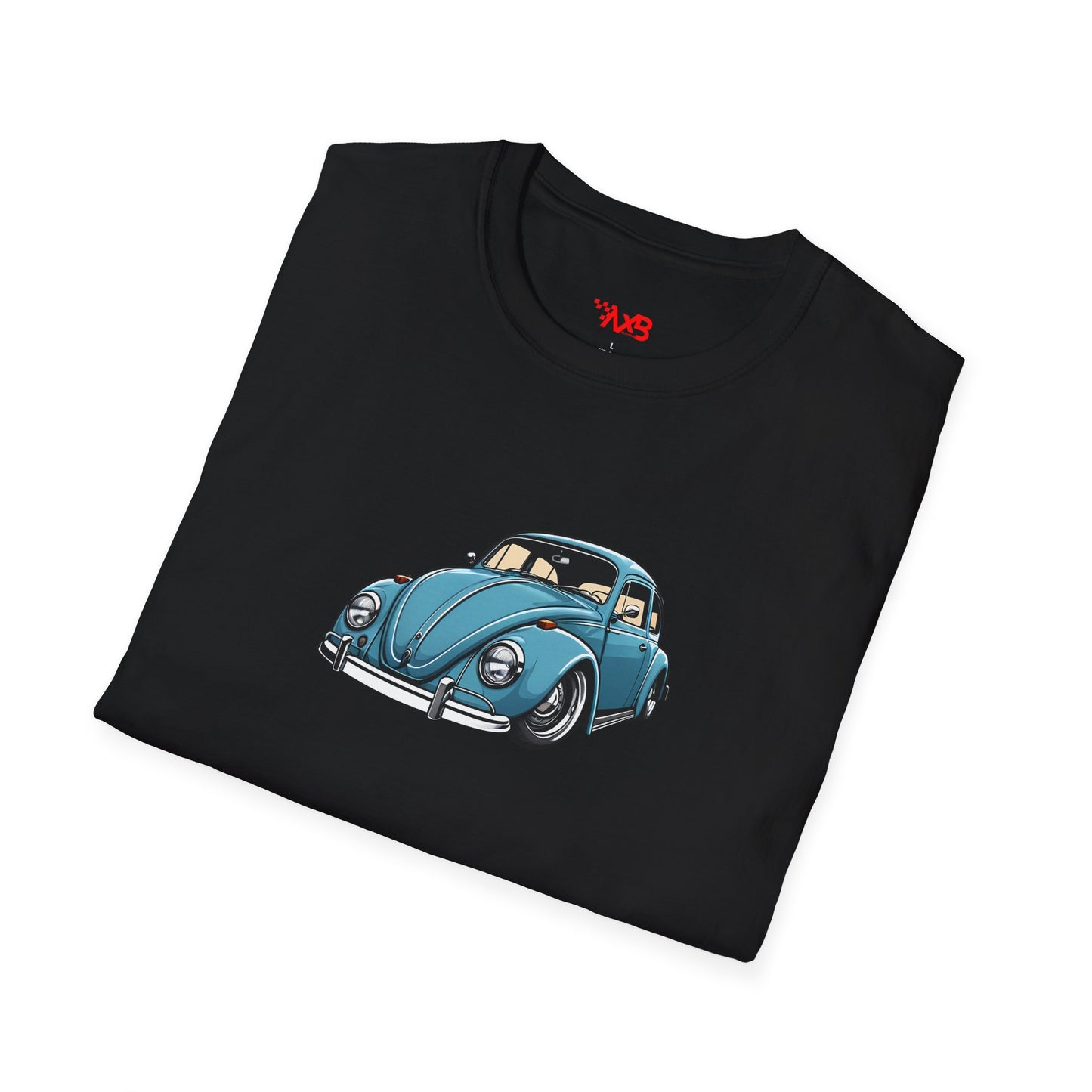 Classic Blue VW Beetle T-Shirt