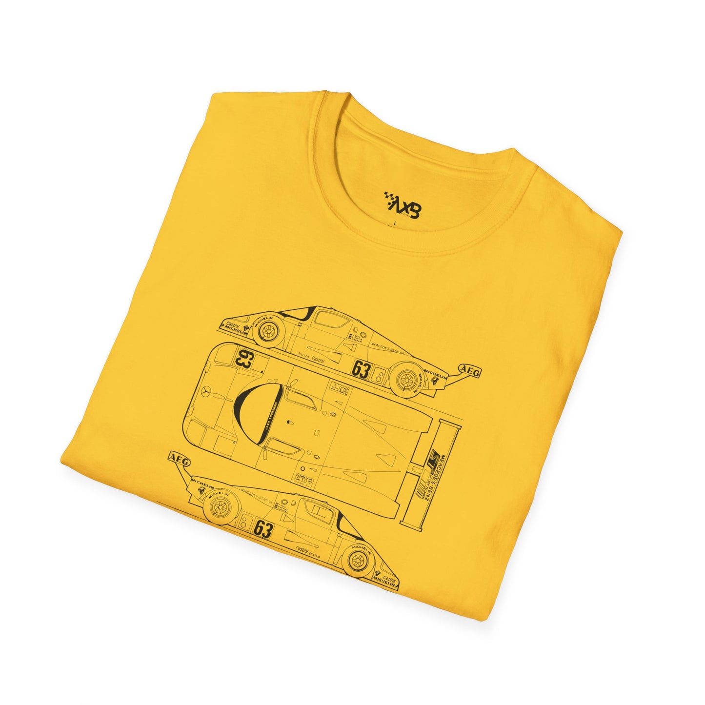 Mercedes-Benz C9 Blueprint T-Shirt