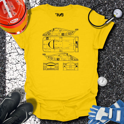 Mercedes-Benz C9 Blueprint T-Shirt