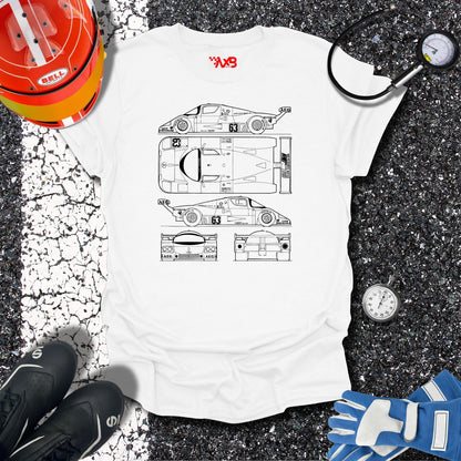 Mercedes-Benz C9 Blueprint T-Shirt