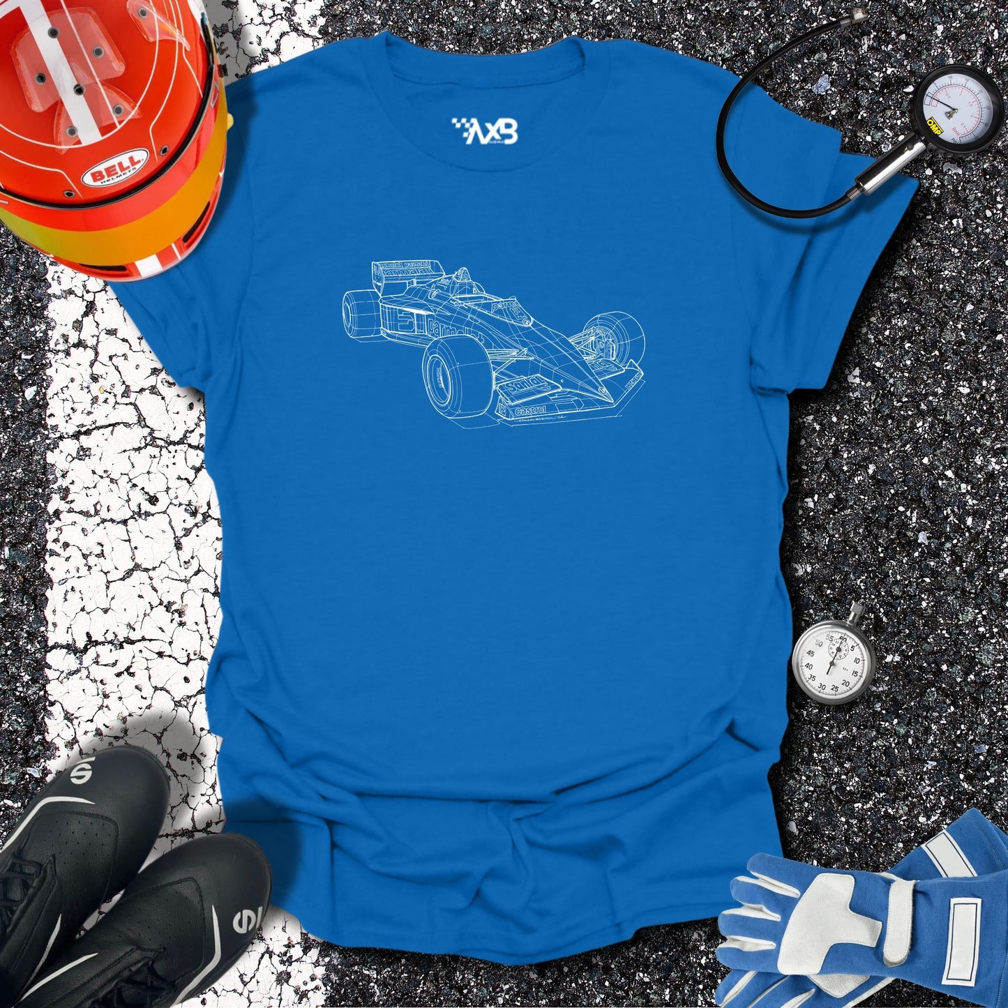 Brabham BT52 Blueprint T-Shirt