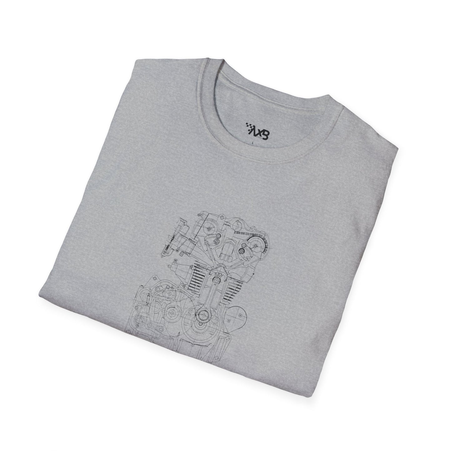 Engine Blueprint T-Shirt