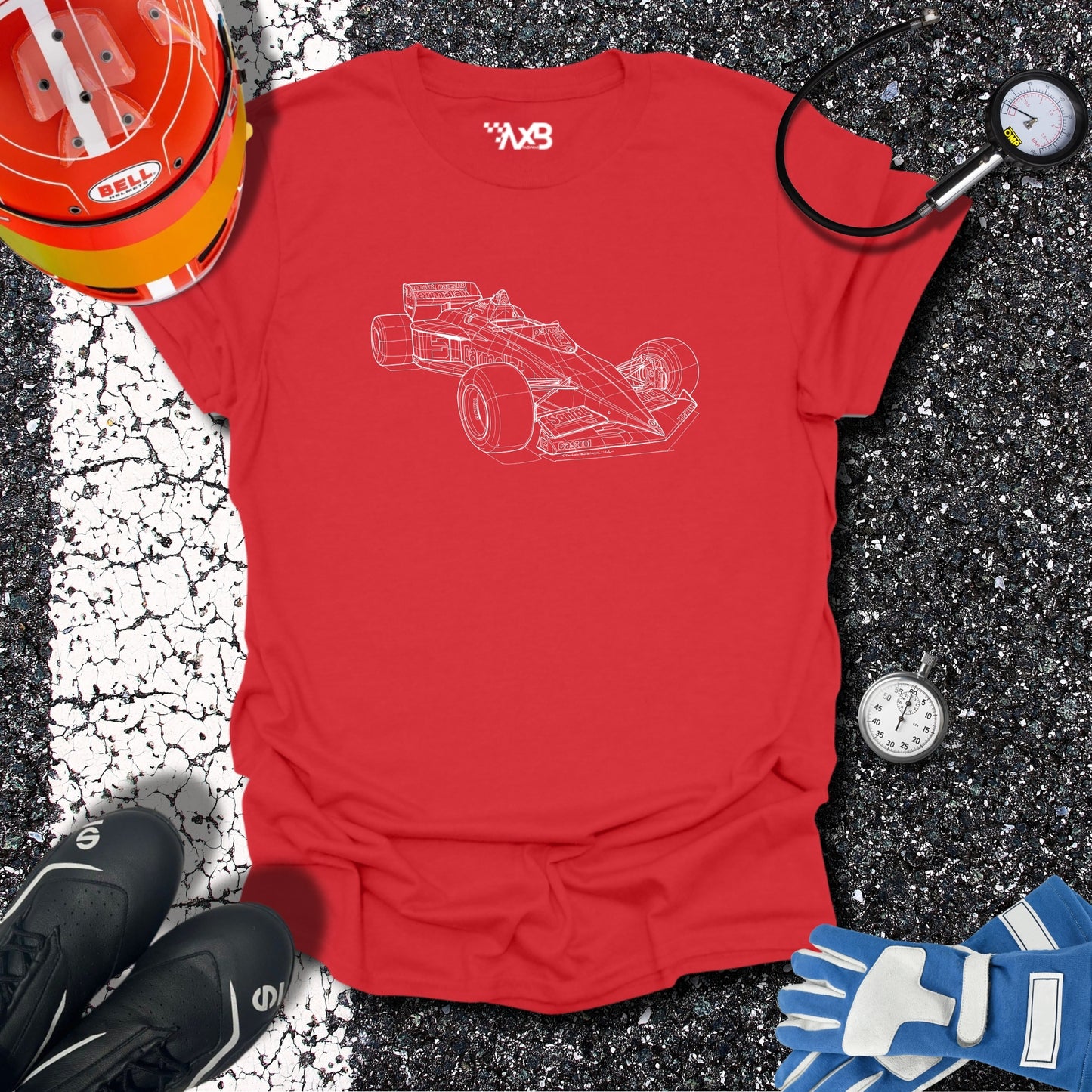 Brabham BT52 Blueprint T-Shirt