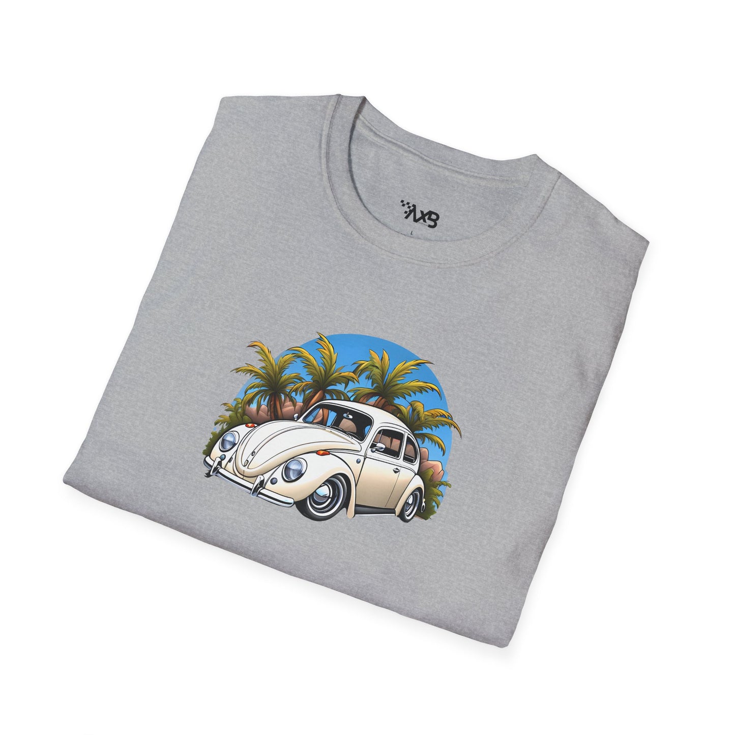 VW Beetle T-Shirt – Retro Charm Meets Tropical Vibes