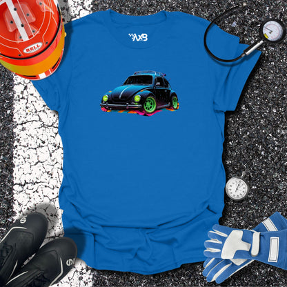 VW Beetle T-Shirt – Neon Vibes Edition