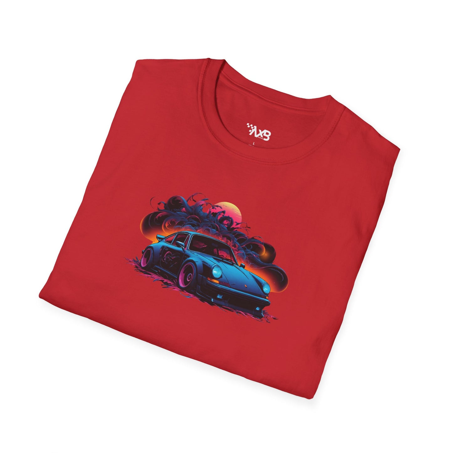 Midnight Porsche T-Shirt – Neon Dream Edition