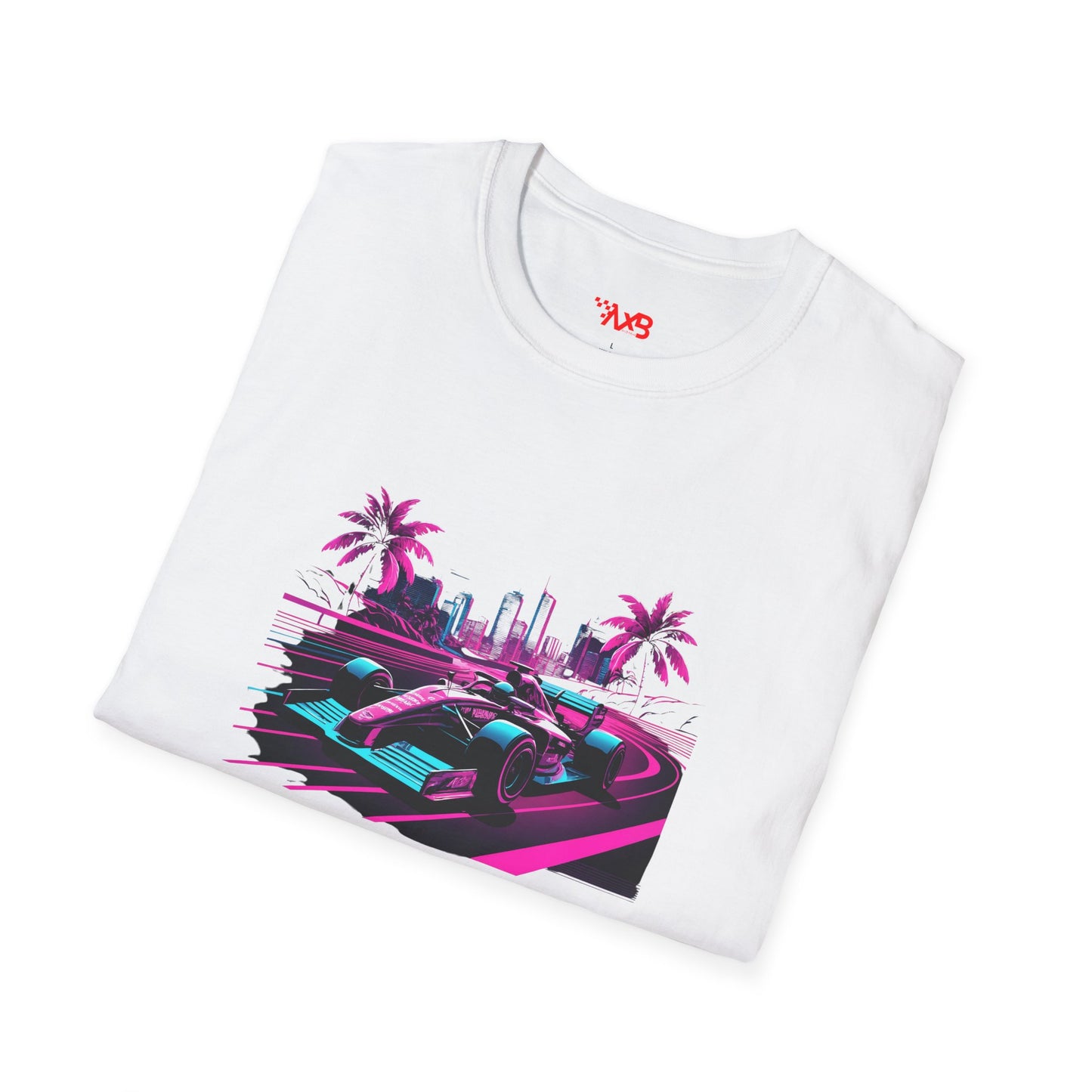 Neon Formula City T-Shirt – Miami Nights Edition