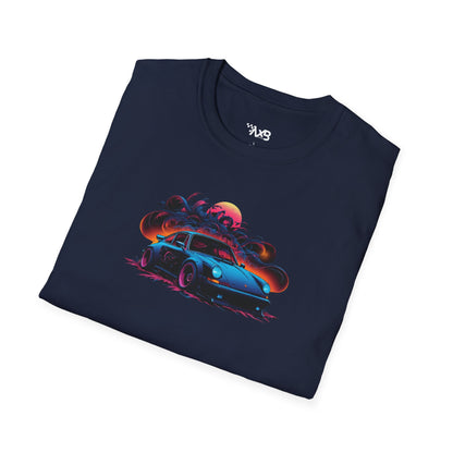 Midnight Porsche T-Shirt – Neon Dream Edition