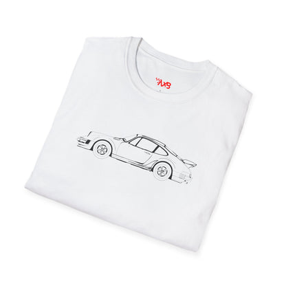 Porsche 911 Blueprint T-Shirt