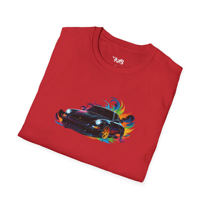 Porsche T-Shirt – Color Burst Edition