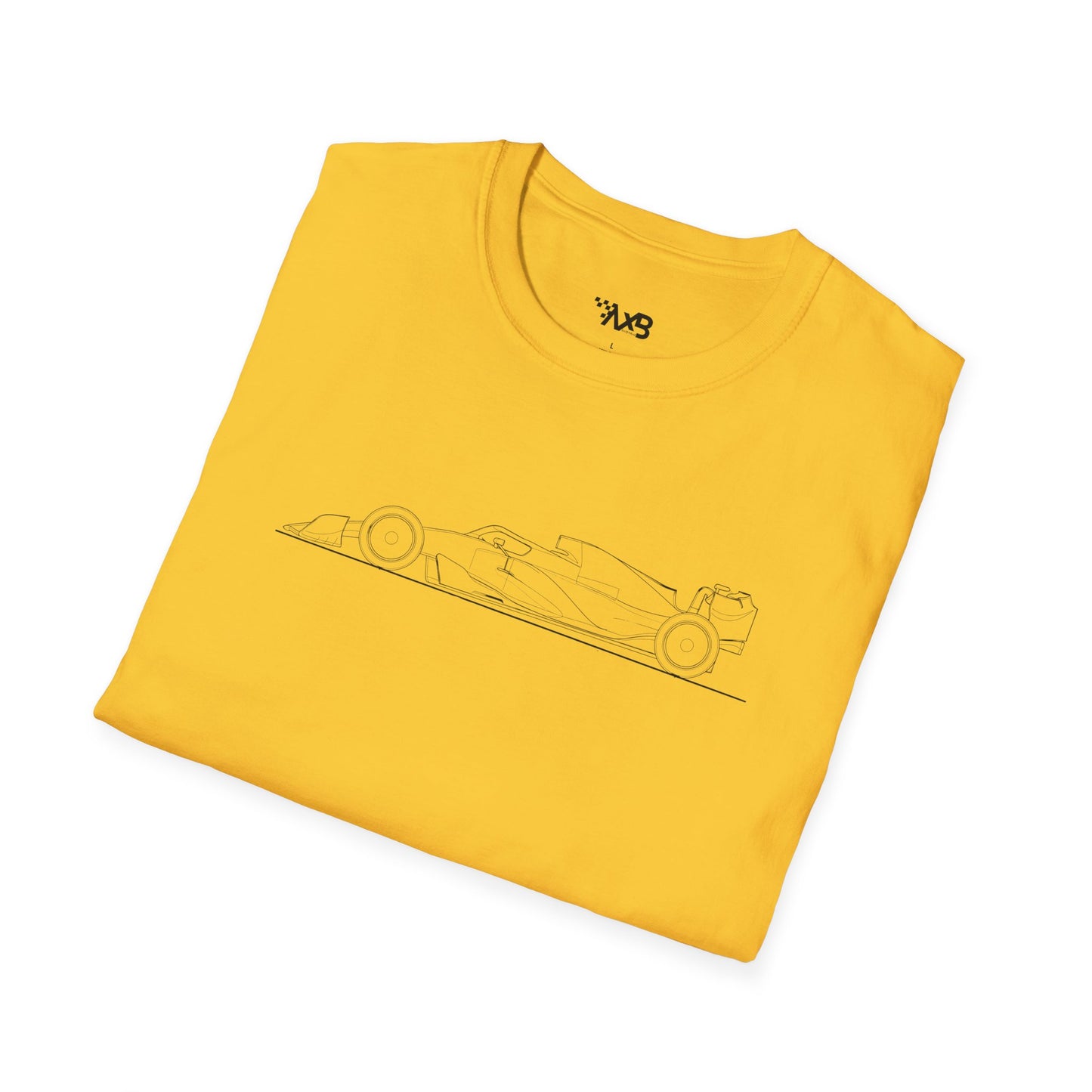 Formula 1 Car Blueprint T-Shirt