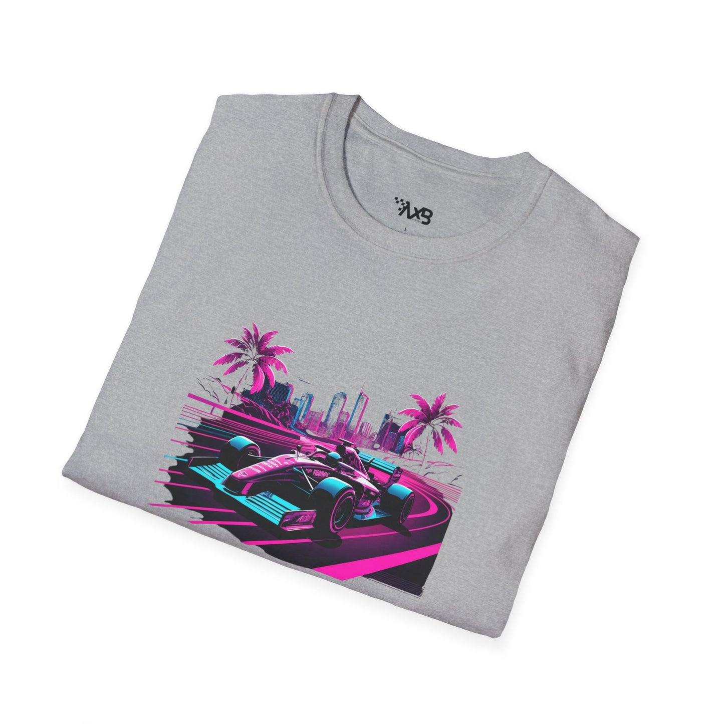 Neon Formula City T-Shirt – Miami Nights Edition