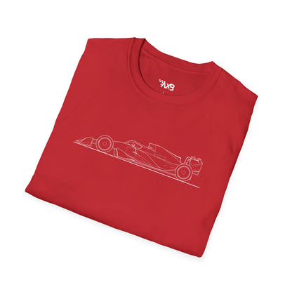 Formula 1 Car Blueprint T-Shirt