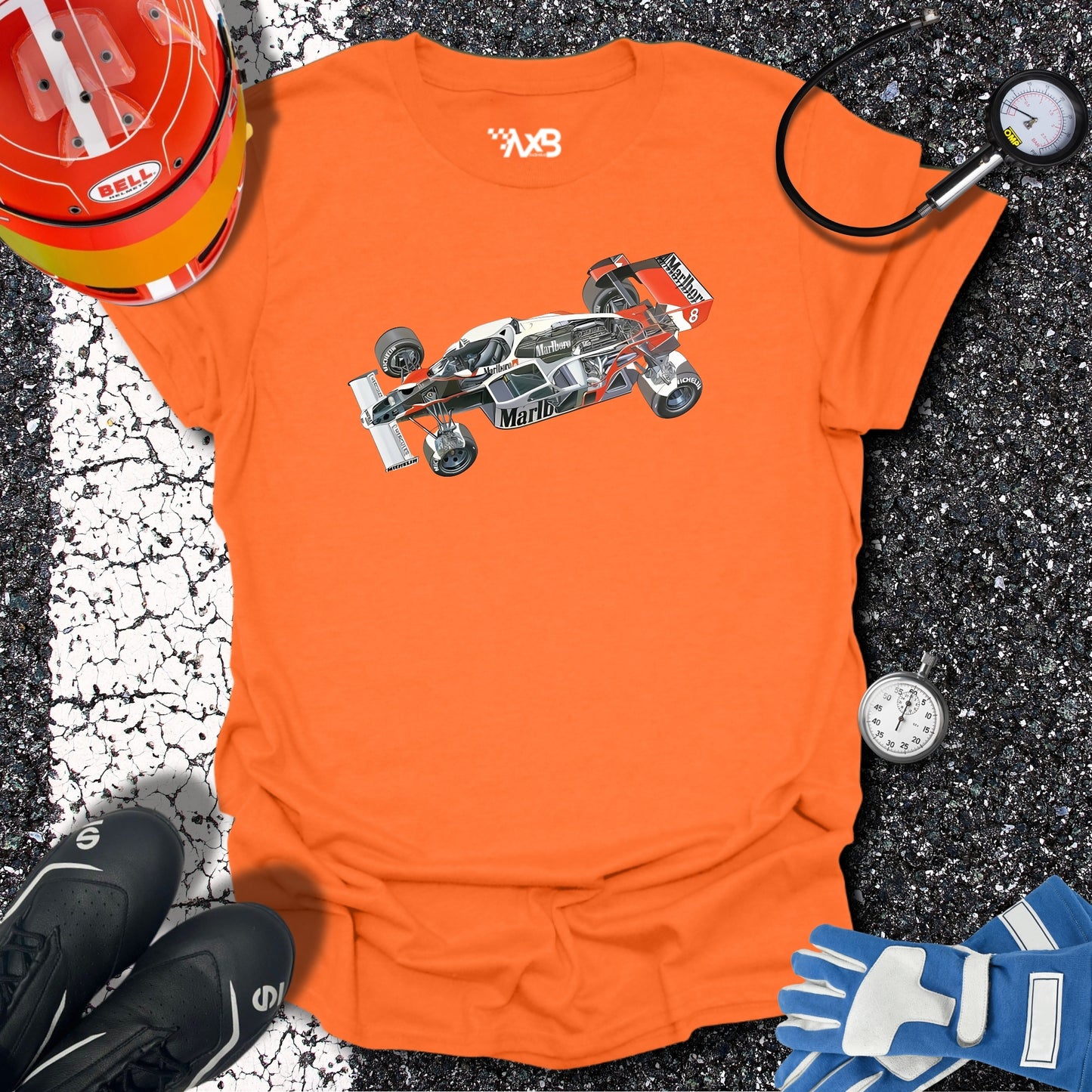 McLaren F1 Marlboro Cutaway T-Shirt