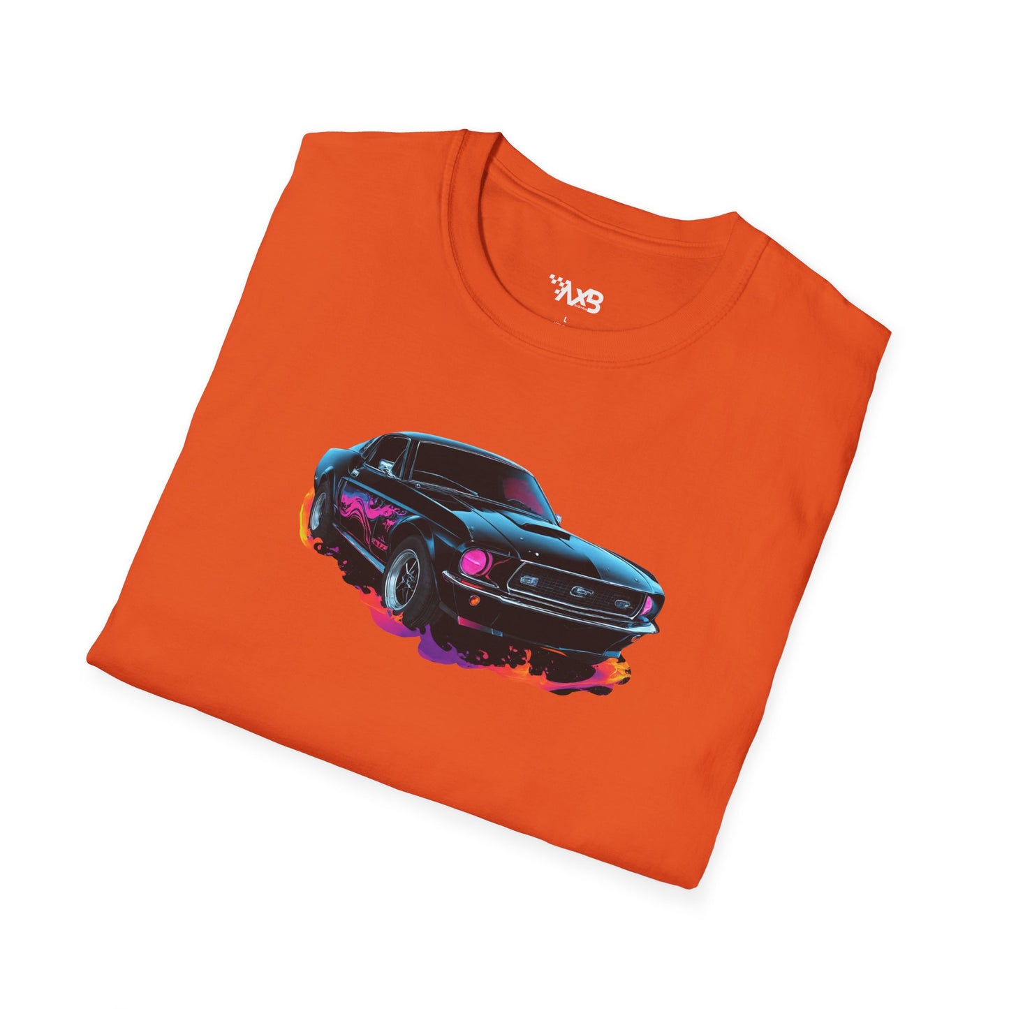 Mustang T-Shirt – Neon Flame Edition