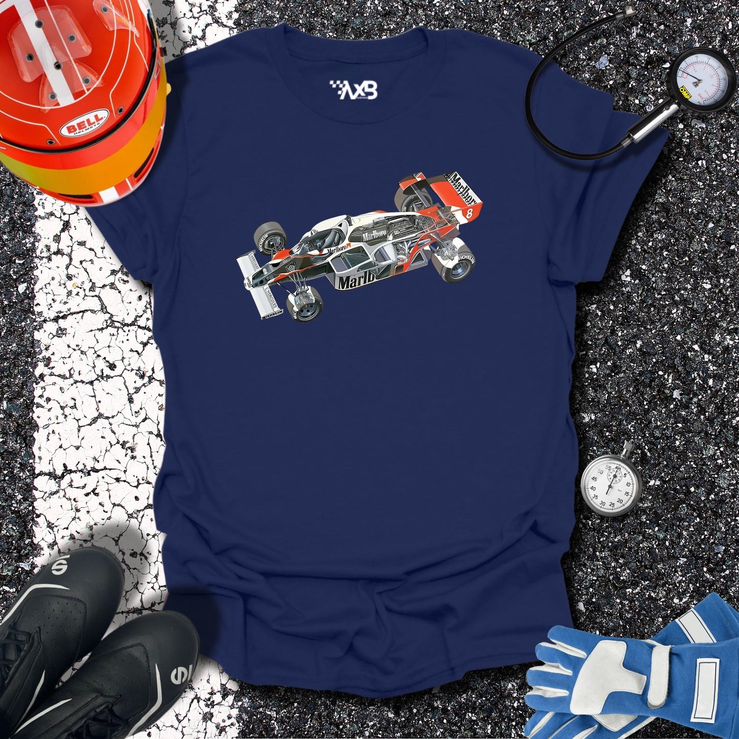 McLaren F1 Marlboro Cutaway T-Shirt