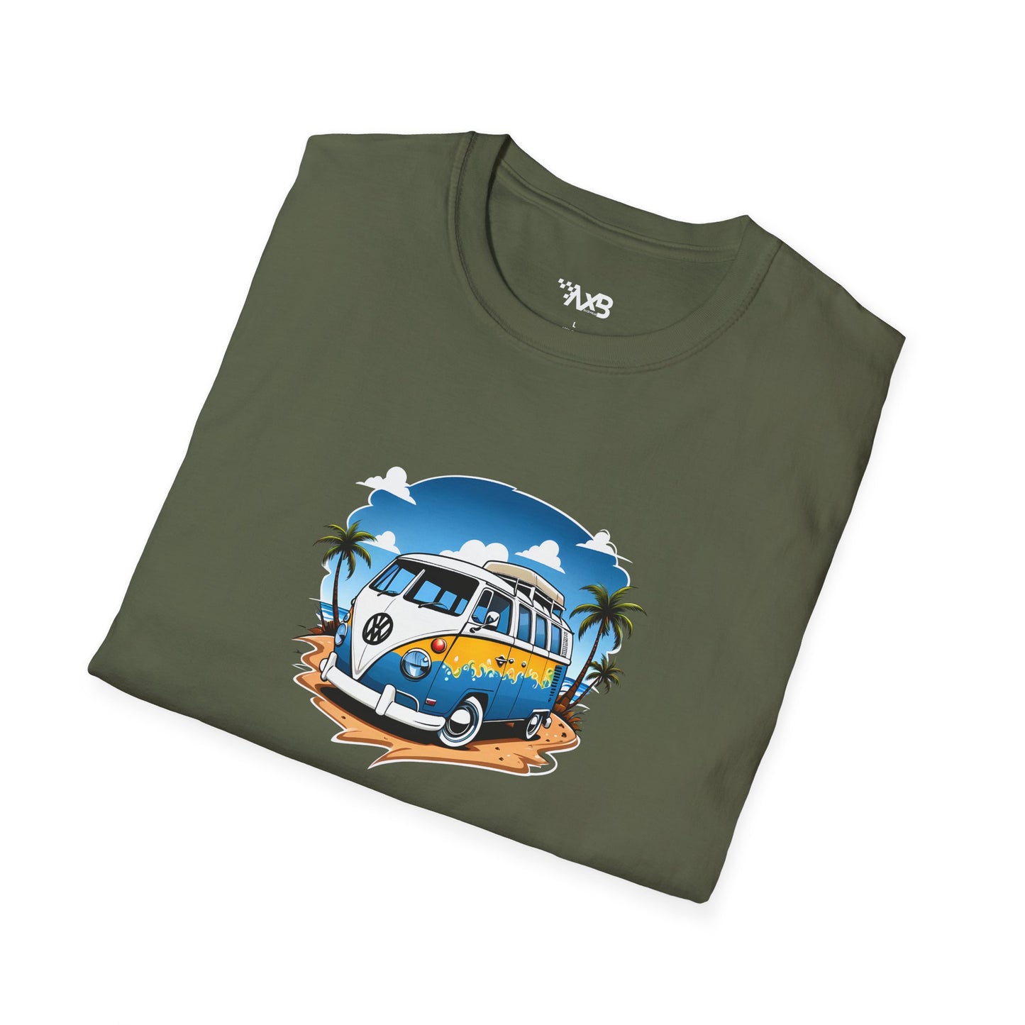 VW Kombi T-Shirt – Surf Style for Classic Adventure Lovers