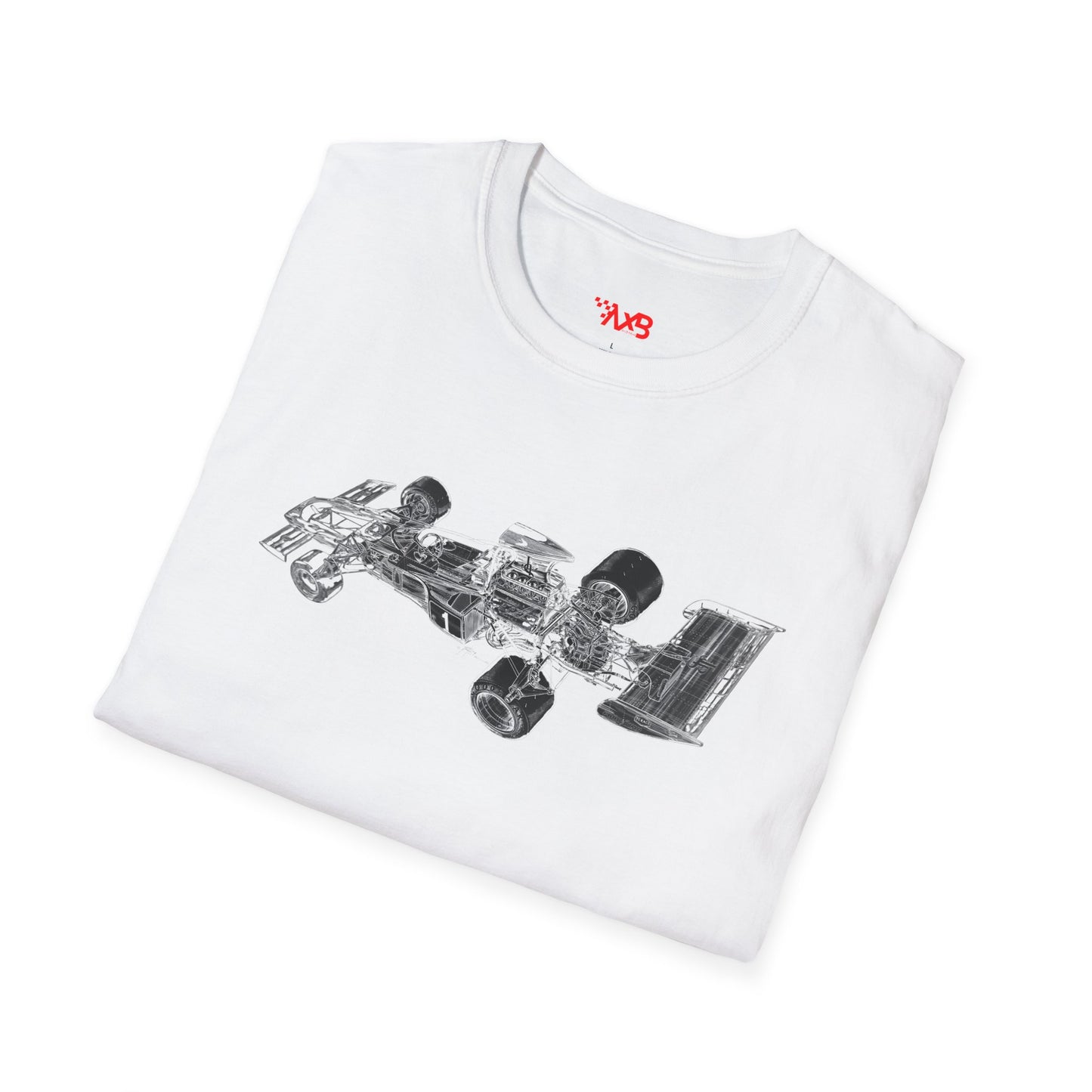 Formula 1 Car Blueprint T-Shirt