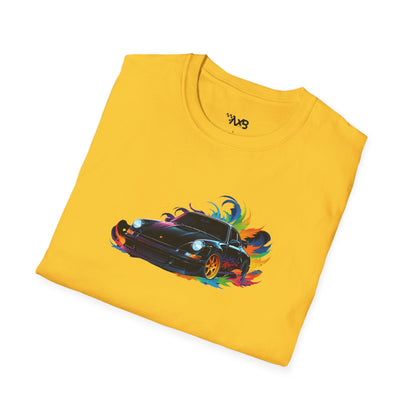 Porsche T-Shirt – Color Burst Edition